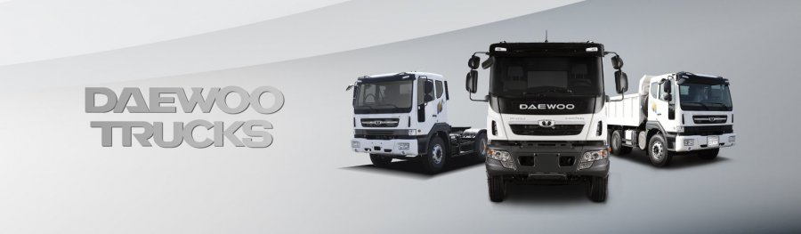 Dòng xe chuyên dụng và xe tải Daewoo Trucks Hàn Quốc