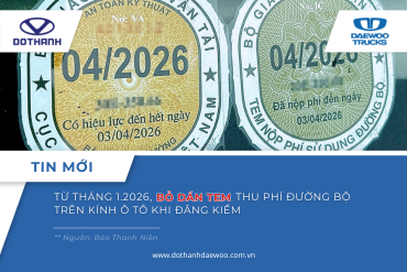 Bỏ dán tem thu phí đường bộ trên kính ô tô khi đăng kiểm từ 2026