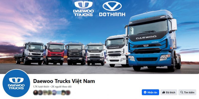 Fanpage Daewoo Trucks Việt Nam: Nền tảng duy nhất để tham gia Cuộc thi ảnh Xe Đẹp cùng Daewoo Trucks