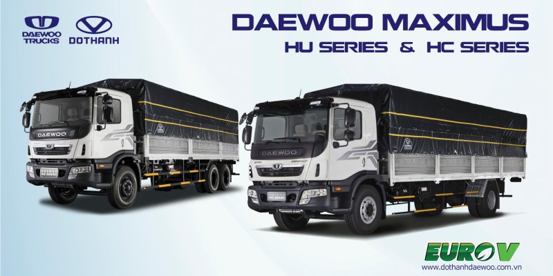 Khuyến mãi khi mua dòng xe tải Daewoo Maximus xuất xứ Hàn Quốc, lắp ráp và phân phối tại Việt Nam