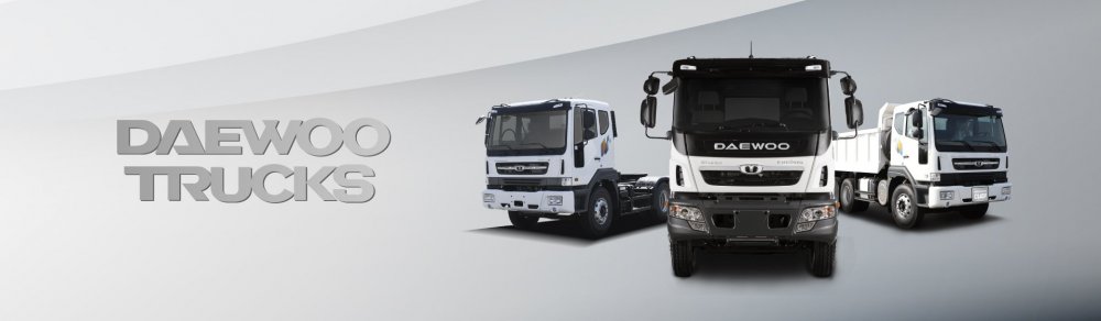 Dòng xe tải, xe đầu kéo và chuyên dụng Daewoo Trucks Hàn Quốc