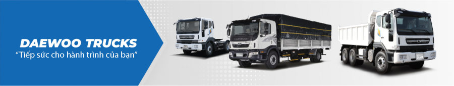 khuyến mại dòng xe tải, xe ben, xe đầu kéo Daewoo