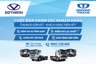 CUỘC ĐUA CHĂM SÓC KHÁCH HÀNG 2024 | Daewoo Gắn Kết - Khách Hàng Trên Hết