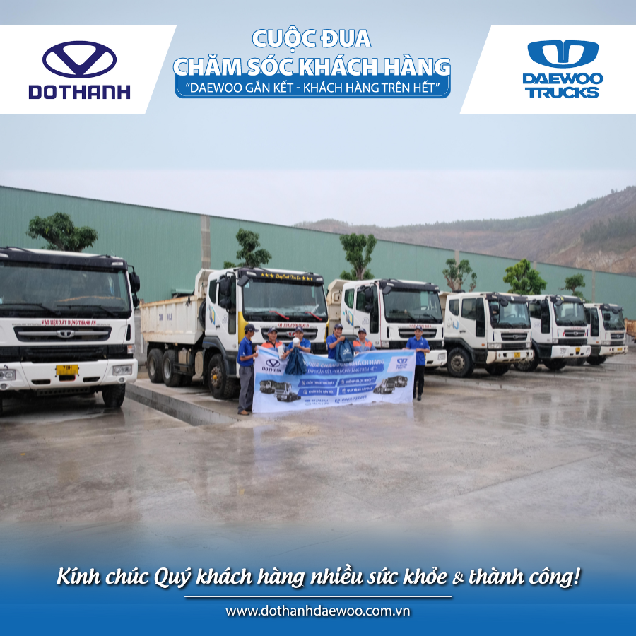 Chương trình CUỘC ĐUA CHĂM SÓC KHÁCH HÀNG 2024 | “Daewoo Gắn Kết - Khách Hàng Trên Hết” tại miền Trung